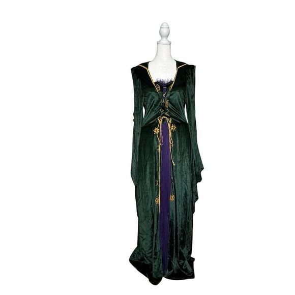 Hocus Pocus Adult Winifred Sanderson Costume Spirit Halloween Women’s Size XL - Picture 3 of 7